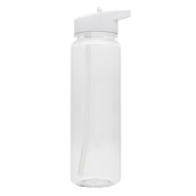 (White) With Bottle Water Straw Bpa Free Leakproof Sport Portable Drinks Cup Travel Mug