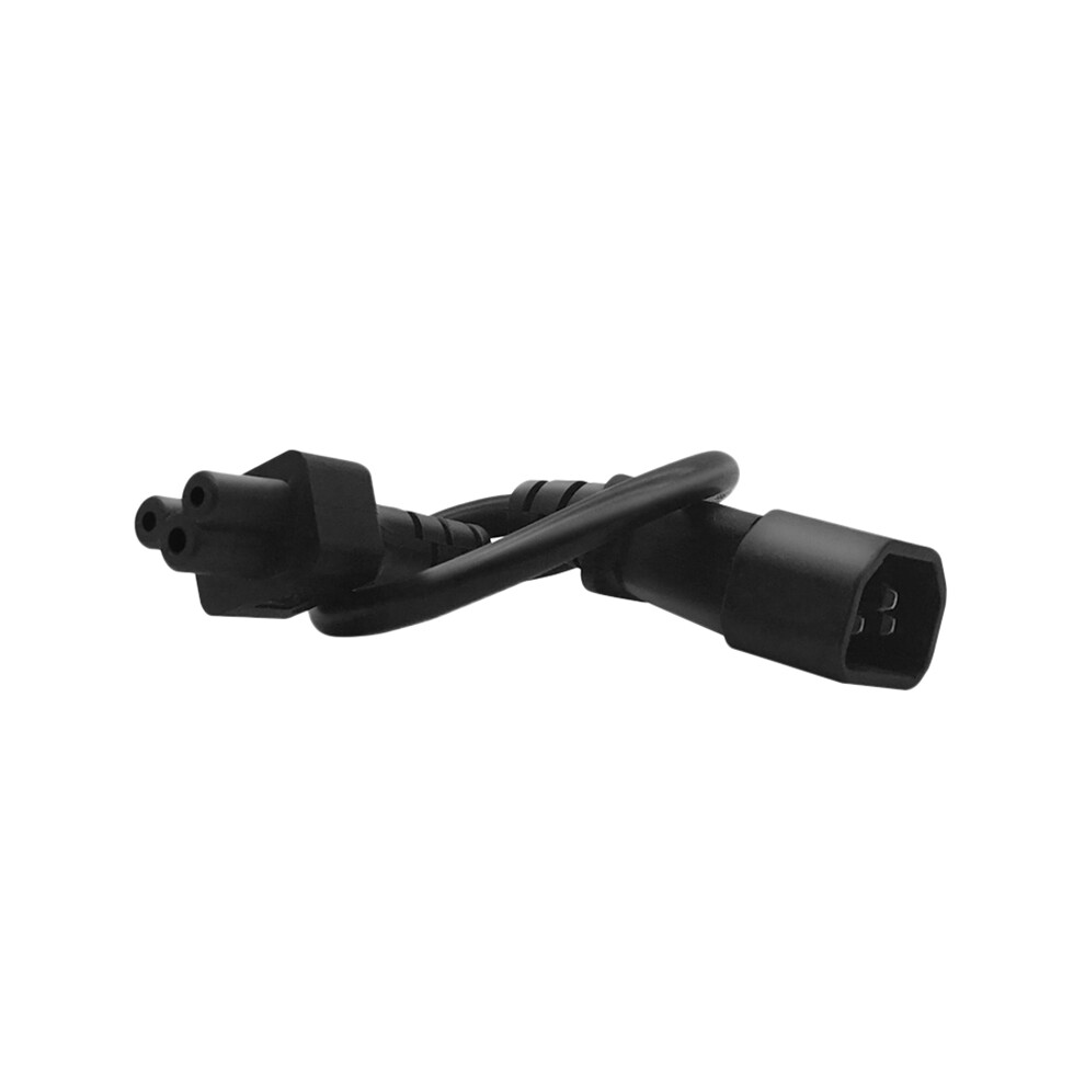 Iec 320 C14 Male Plug To C5 Female Adapter Cable Iec 3 Pin Male To C5 Micky, Pdu Ups Power Converter Cord(0.) 6031094905609