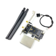 Adattatore per Scheda WiFi PCIE Scheda di Rete Wireless  Dual Band Repetidor Adaptador per PC Desktop per AX200 9260AC