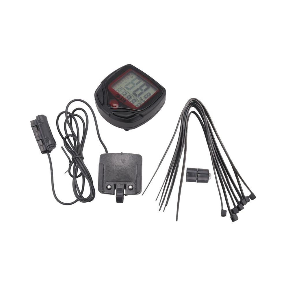 Waterproof Bike Computer Bicycle Meter Odometer Speedometer Lcd Display Cycling Computer Velocimetro Wired Stopwatch 4711704160353