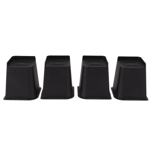 4-delte ABS-møbelforhøyerblokker – 15 cm høyde