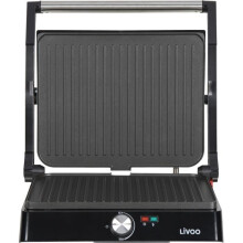 Grilli liha ja panini - LIVOO - DOC223 - 2200W - 2 levyä - Tarttumaton - Kypsenn yüzfläche 29 x 23 cm - Valoindikaattorit