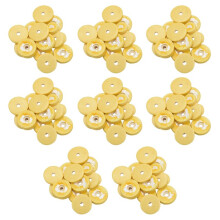 128 Pcs Flute Leather Pads Replacement Durable Exquisite Wind Instrument