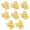 128 Pcs Flute Leather Pads Replacement Durable Exquisite Wind Instrument 1