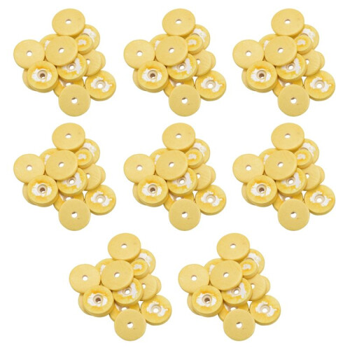 128 Pcs Flute Leather Pads Replacement Durable Exquisite Wind Instrument 1