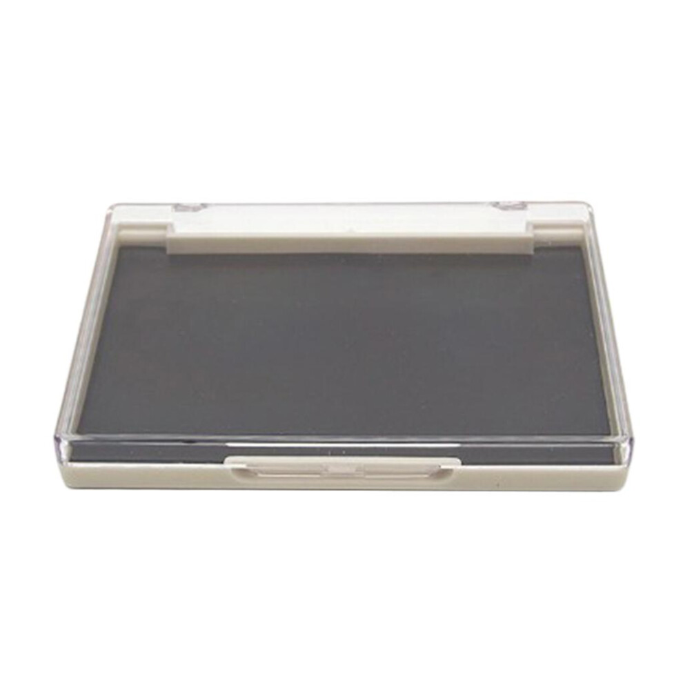 Black Empty Plastic Magnetic Makeup Cosmetic Palette For Eyeshadow Blush Pow