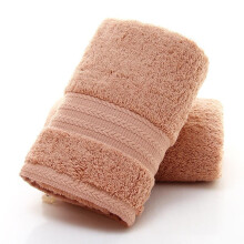 (Coffee) Long Absorbent Thickened Staple Cotton Towel Baby Facial Comfortable Towels
