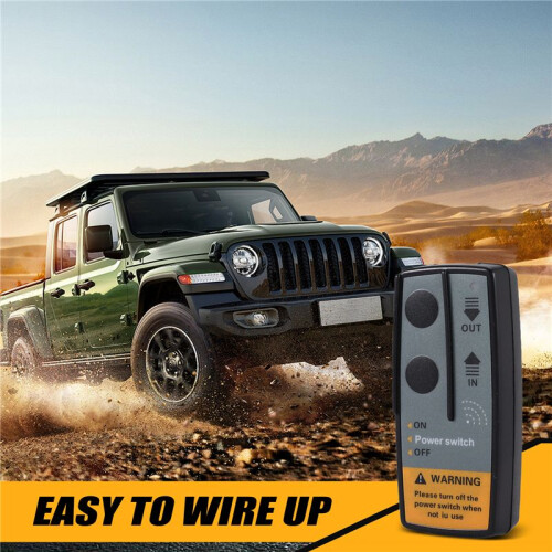 3Set 12V 24V 2.4G 50M Universal Car Wireless Winch Crane Remote Control Controller with Twin Handset Remote Range 2