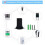 Drip Tray for Automatic Soap Dispenser, Wall Mount and Dispenser, Prevent Dripping and Spraying 4