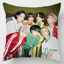 (21) Bts Bangtan Boys Cushion Cover Decorative Soft Pillow Case Sofa Throw Car Cover