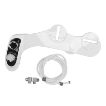 Dual Nozzle Hot & Cold Bidet Attachment with Digital