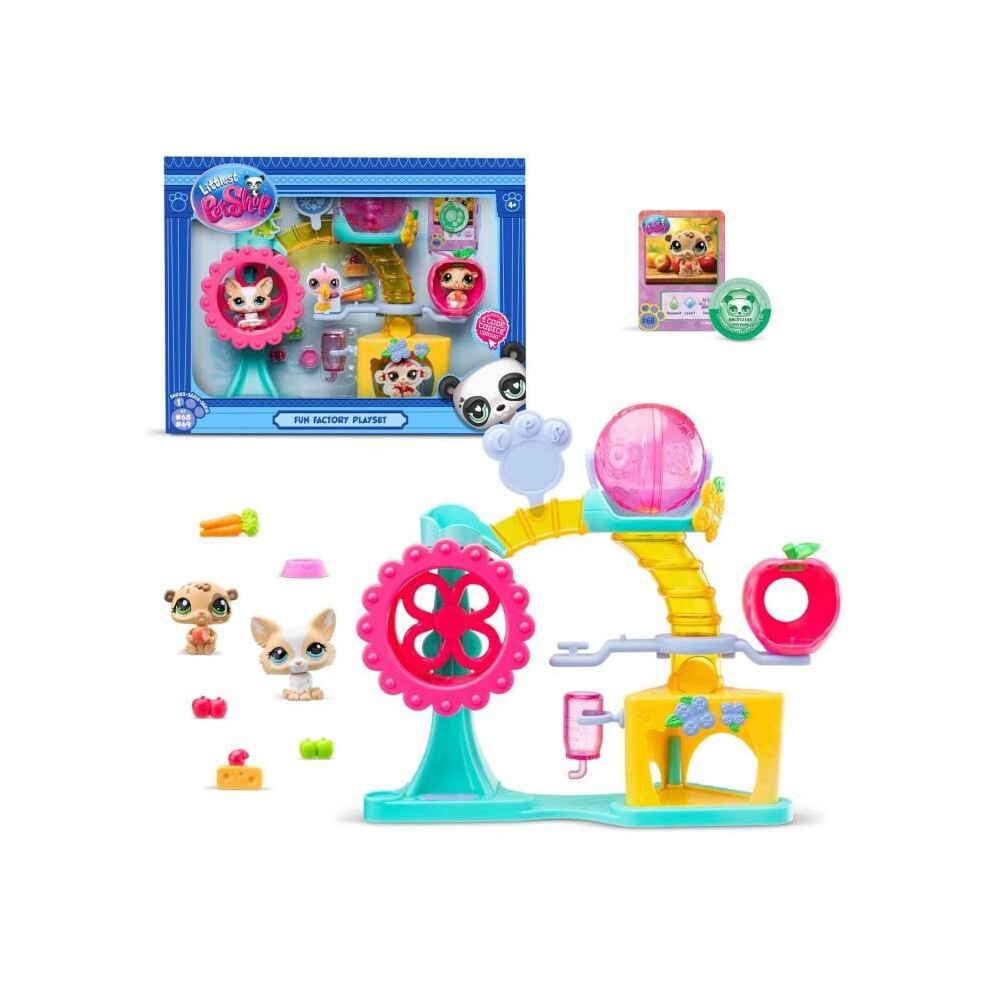 Bandai Littlest Pet Shop Fun Factory Playset