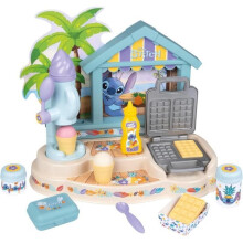 SMOBY - Paillote Gourmande Stitch - Eismaschine und Waffelgerät