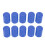 16mm Intake Vacuum Cap Kit Silicone Blue 10 14