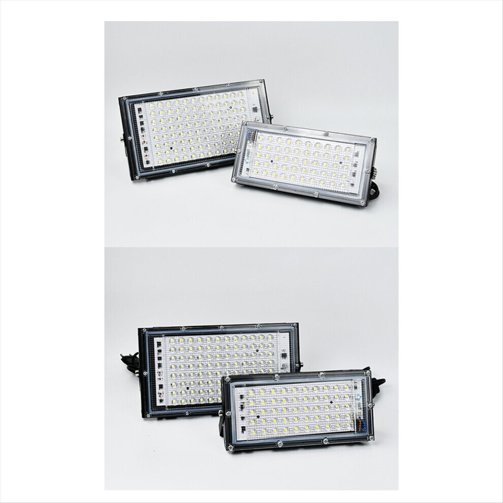 Light Led Flood Outdoor Spot,Energy Efficient Pearl Point Flood, Wall Street Lamp, Garden Ing,6500K,50W