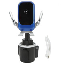 Ultrastabiel, trillingsvrij ontwerp, draadloze autoladerhouder met aanraakgevoelige sensor, 360 draaibare standaard, snel uitschuifbare lange arm,