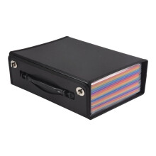 24 Zakken, Uitbreidbare Bestandsmap, Accordian-Bestandsorganizer, Plastic Papieren Documentontvangstorganisator voor Bedrijven, Kantoor