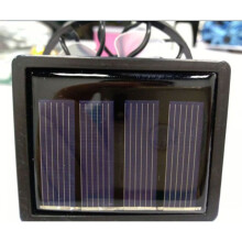 (Square )Hot Energy Saving Clipon Solar Cell Fan Sun Power Energy Panel Cooling Portable
