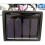 (Square )Hot Energy Saving Clipon Solar Cell Fan Sun Power Energy Panel Cooling Portable 1