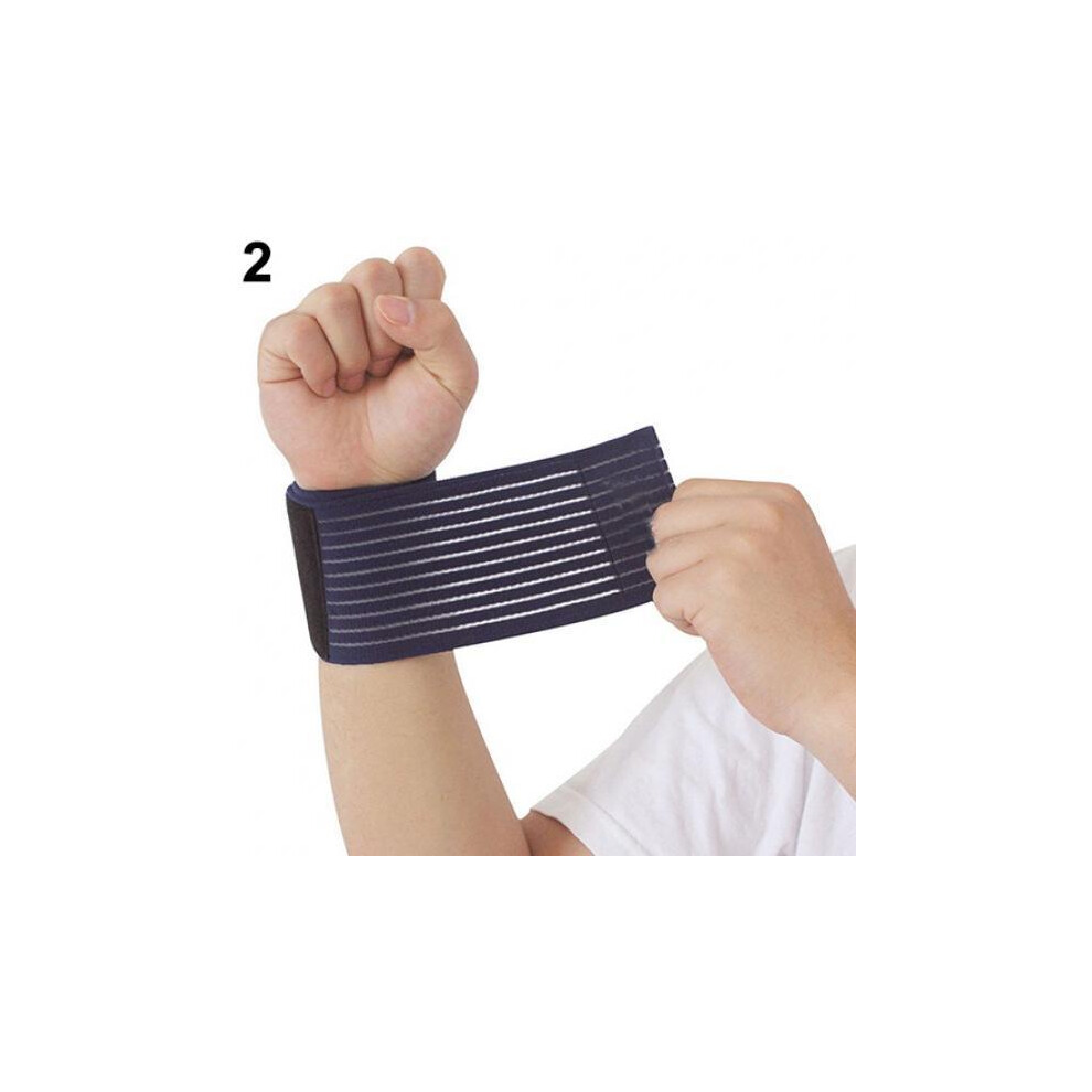 Blue (Blue) Elastic Wrist New Ankle Hand Elbow Knee Brace Gym Sport Guard Bandage Support