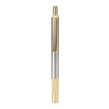 Elegante, esthetische intrekbare gelpen met iconisch design, soepele en continue schrijfprestaties, uitdrukbare punt voor snelle toegang, navulbaar