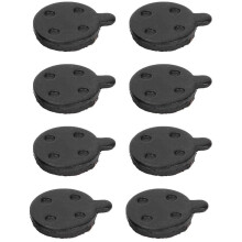 Brake Pads,4 Pairs Semi Metal Brake Disc Rotor Pad for 10Inch Electric Scooter