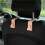 (White)Functional Car Headrest Hook Convenient Versatile Interior Hanger Accessory Tool 3