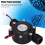 12V Hydroelektrisk Vattenkraft  Hydrogenerator Hydraulisk Laddare 8