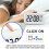Oplaadbare Wekkers, Digitale Wekkers Bednetvoeding met Slimme Lichtsensor, 12/24 Uur Datum Wit 5