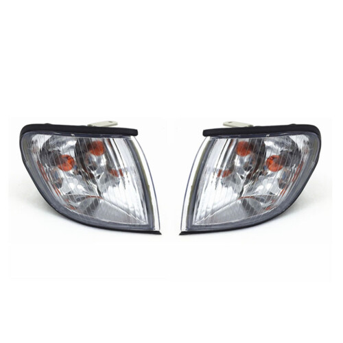 Pair Front Headlight Corner Light Turn Signal Indicator Lamp for  H1 Starex 1995-2005 White