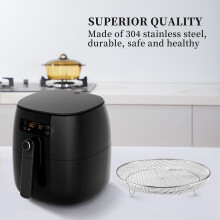 Air Fryer Three Stackable Dehydrator Racks for Gowise Stainless Steel Air Fryer Rack Fit All 4.2 - 5.8QT