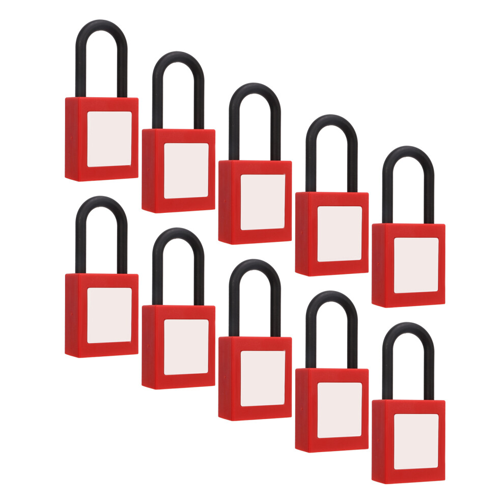 Lockout Tagout Lock Nylon Beam Insulate Safety Padlock Set For Industrial Use 8761372989929