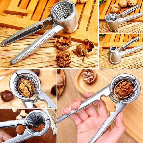 Nutcracker for Walnuts, Kitchen Tool for Nuts, Funnel Walnut Pliers, Sturdy Nut Crackers Opener Tool Walnuts Pecan Nut 1