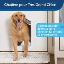 PetSafe Magnetic Pet Flap Gate Puppy Door Cat Dog 660 Aluminium