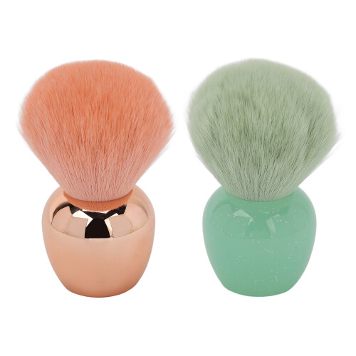 FLAWLESS MAKEUP EXPERIENCE, Gift Makeup Brushes, 2Pcs Bronzer Brushes for Professional & Home Use, Versatile Application, SOFT & COMFORTABLE