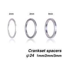 MTB Bottom Bracket Spacer 24mm x 1/2/3mm Bike MTB Bicycle Washer Adapter