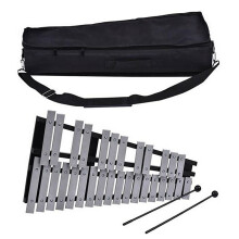 Metal 32 Note Glockenspiel Bell Percussion Instrument for Kids Gifts