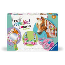 Ravensburger-Be Creative Pferde-Kit Multi-Aktivitäten – 10 Kreationen – Entspannungs- und Kreativaktivität – Ab 7 Jahren – 238751