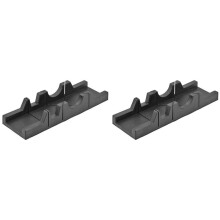 2X Cabinet Case Miter Saw Box Cutting 0 45 Degree Angle Portable Clamping Durable Woodworking Tools Oblique Multipurpose