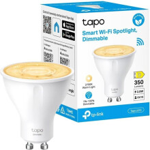 Ampoule Conectada WiFi LED GU10 - Tapo L610 - Blanco Cálido 2700K - 2.9 W equivalente a 50W - Compatible con Alexa y Google Home