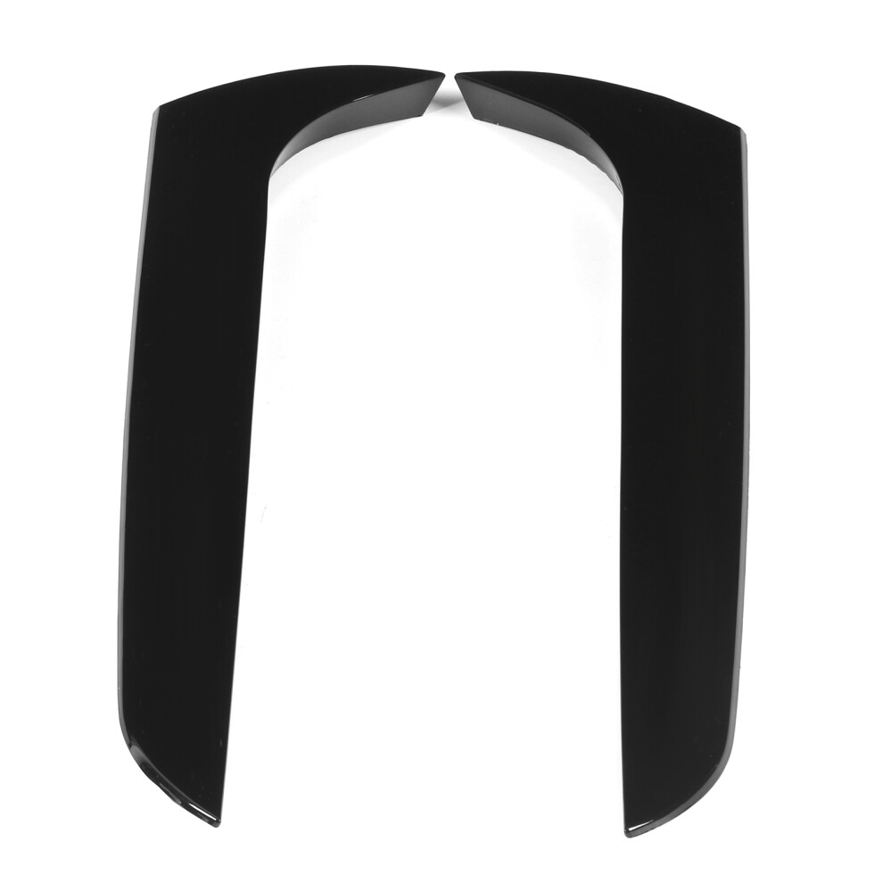 Tail Fin Splitter Strip Cover For A4 B8 Allroad Avant 2009-2016, Rear Window Side Spoiler Perfect-Fit Abs Plastic Lightweight Stable Performance, 9190834371825