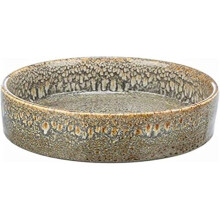 Dog Feeder - TRIXIE - Ceramic - 0.9 l - Ø 16 cm - Brown