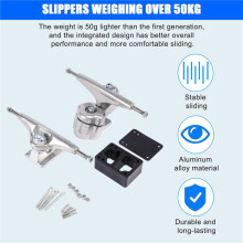 Dla Meraki Surf Skate Wspornik 6 OtwóR Podstawy 6.25 Cal CiężAróWki Surf Skateboard Trucks Adapter Tylne CiężAróWki, 1