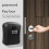 Key Lock Box, Wall-Mounted Zinc Alloy Key Box  4-Digit Combination Key Storage Lock Box 6