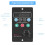 220V 750W Single-Phase Input 3-Phase Output Motor Driver Frequency Converter with Four-Digit Digital Tube Display 7