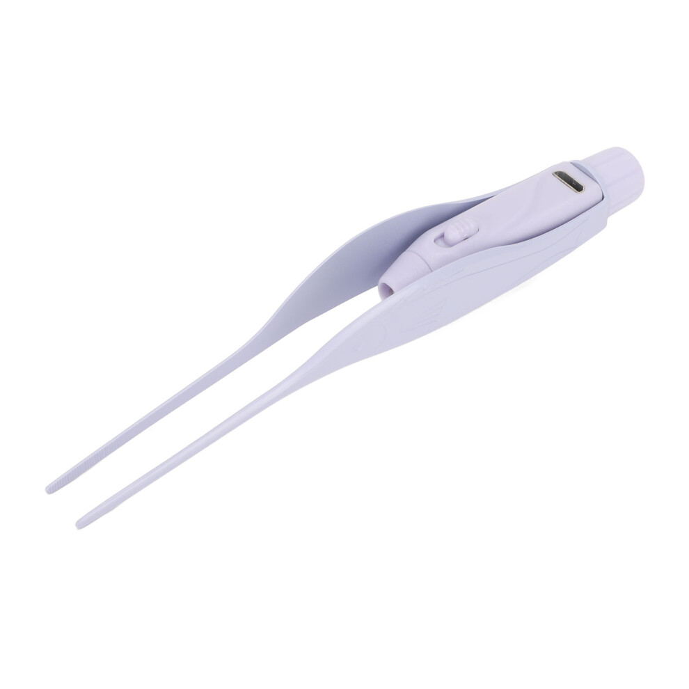 Purple/Light Ear Cleaning Tweezers With Usb Rechargeable, 250Mah