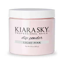 Kiara Sky Long Lasting Nail Dip Powder, 10 oz, Light Pink