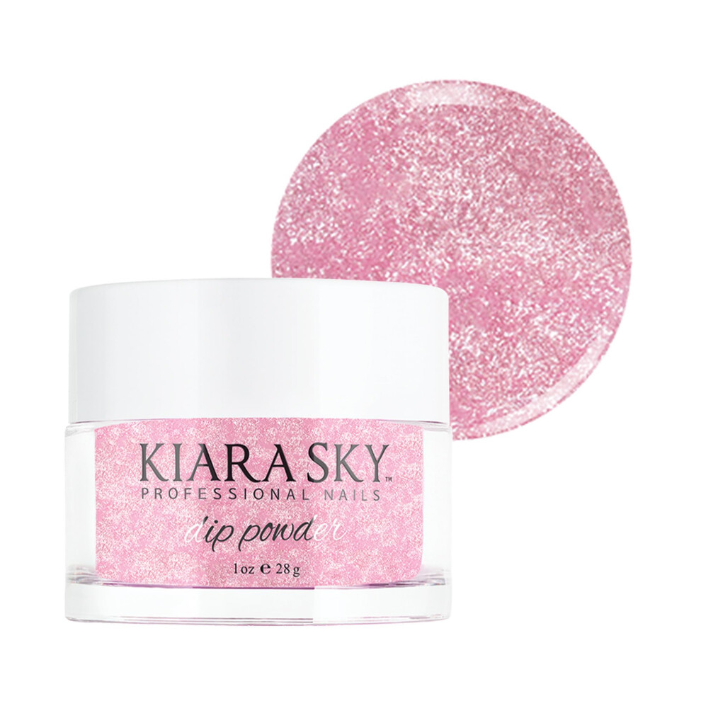 Kiara Sky Pink Dip Powder - Eyes On The Prize - D584
