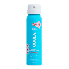 COOLA Protezione Solare Organica Spray SPF 50, Testato da Dermatologi, Vegan, Guava Mango, Formato da Viaggio, 2