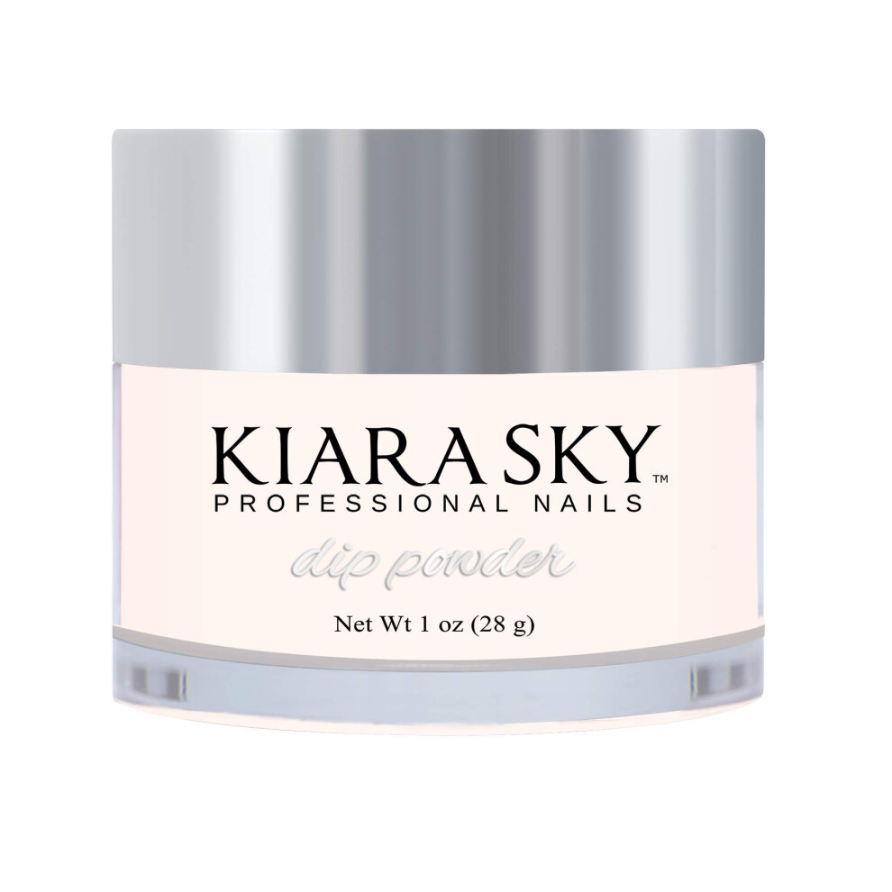 Kiara Sky Light Dip Powder. Moon Long-Lasting And Weight Nail Dipping Powder. (1 Ounce)